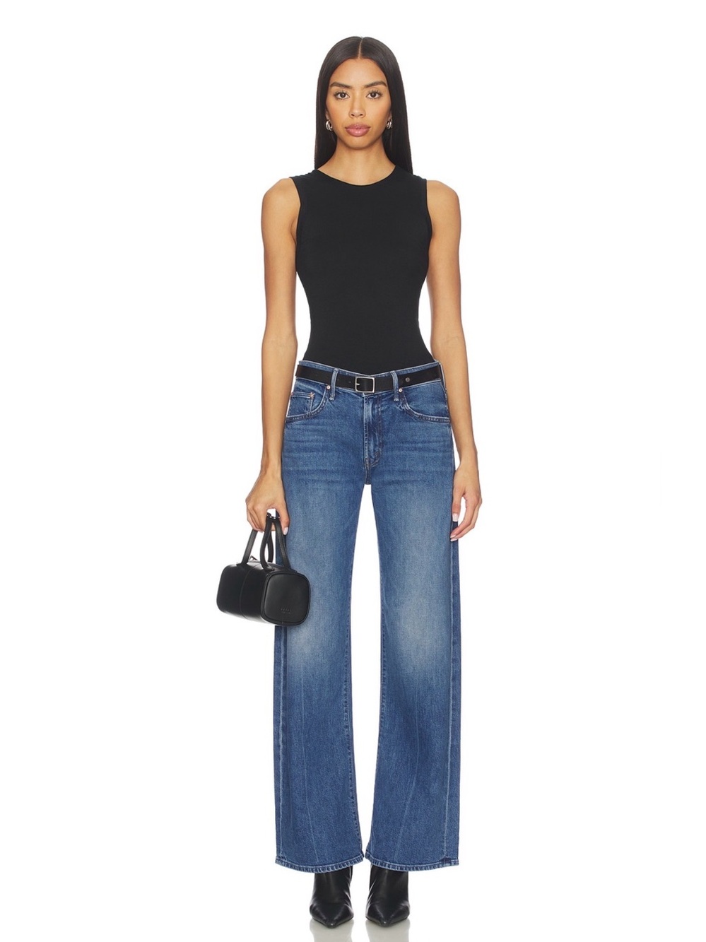 Mother the Mid Rise Lasso Jeans 32 NWT